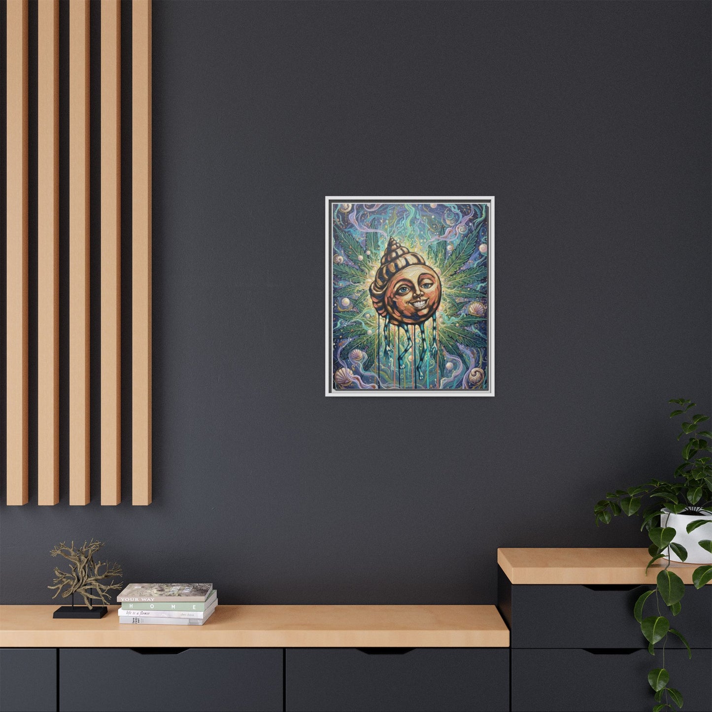 Vibration of the Keys “Legalized Conch” Wall Art