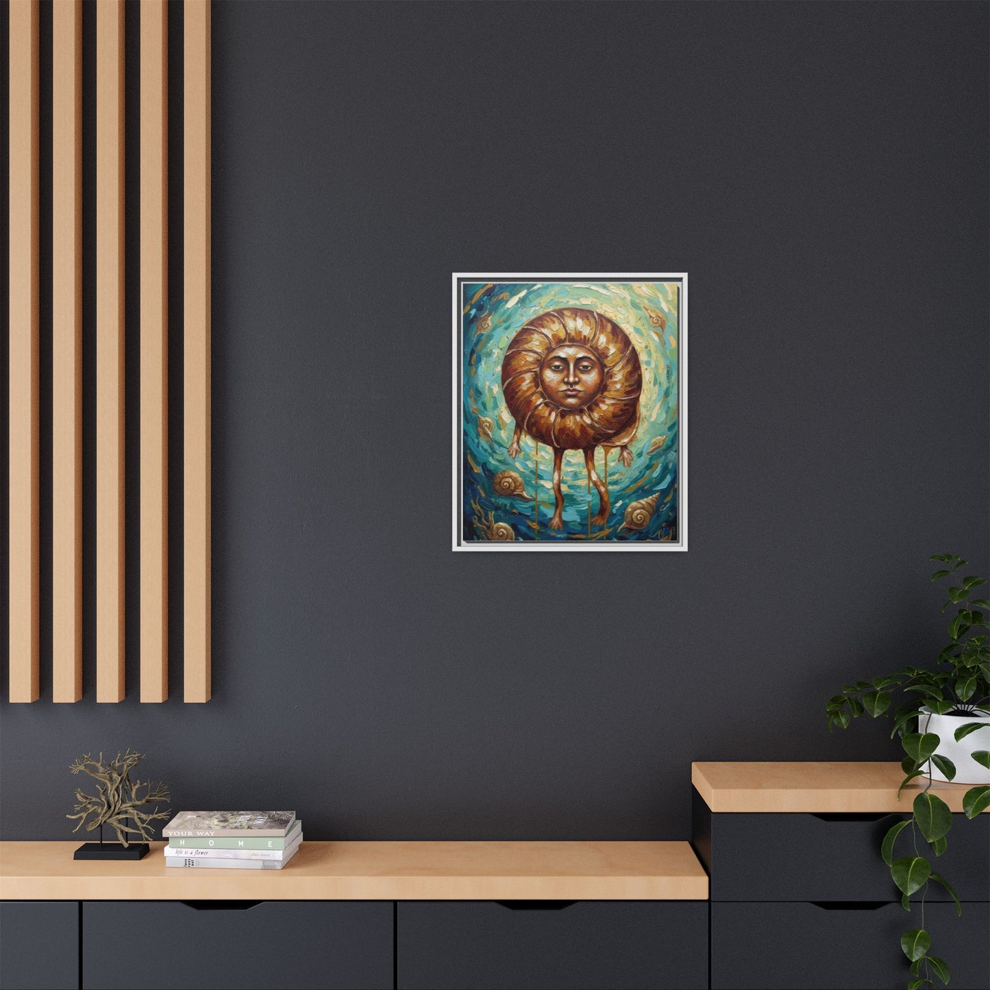 Vibration of the Keys “Father Conch” Wall Art