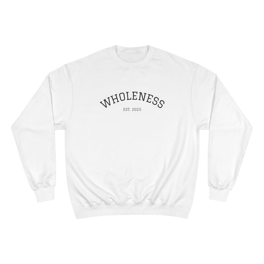 Wholeness — Spiritual Floral Champion Sweatshirt