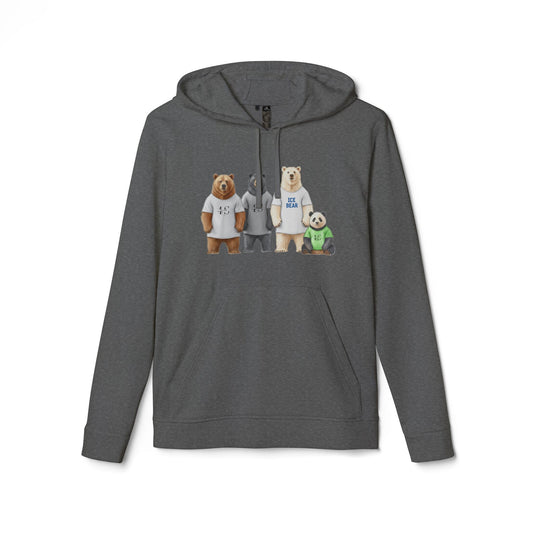 Different Breeds, Same Soul Bear Family Adidas Hoodie