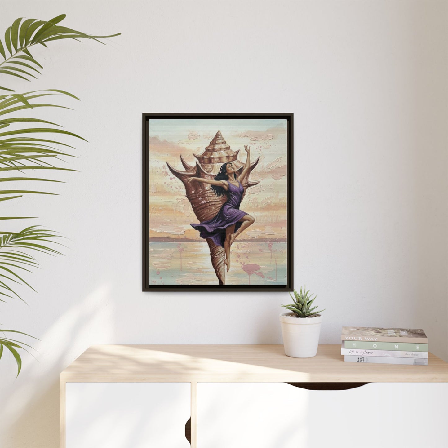 Vibration of the Keys Conch Shell Dancer (Purple)