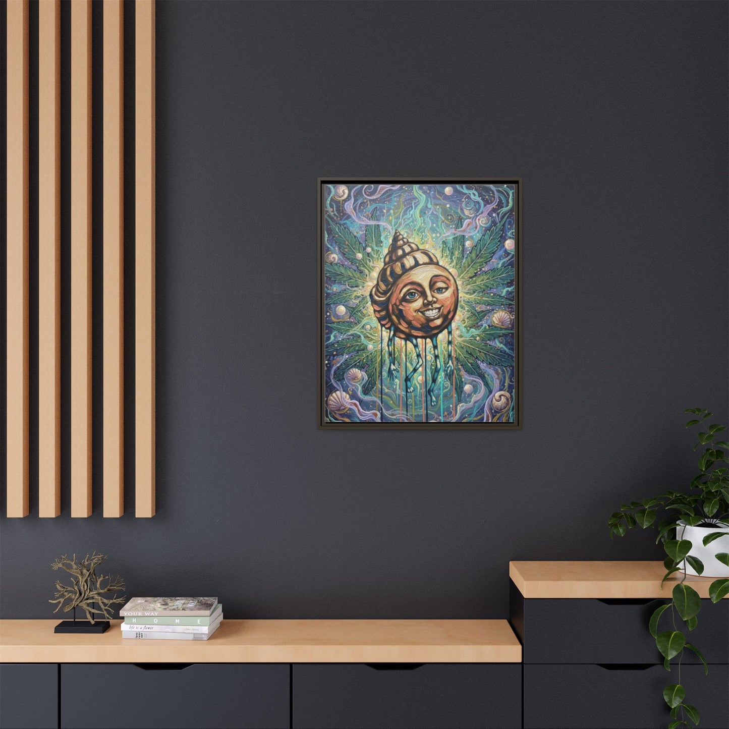 Vibration of the Keys “Legalized Conch” Wall Art