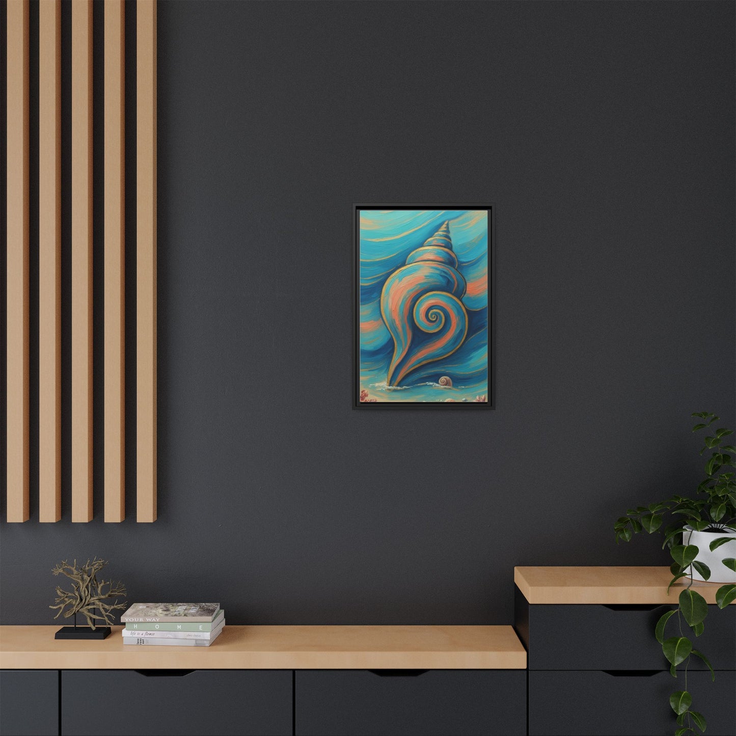 Vibration of the Keys – Colorful Sea Shell Coastal Wall Art