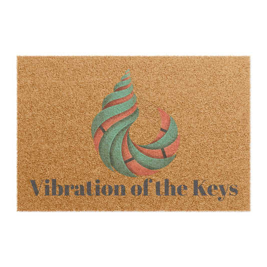 Vibration of the Keys Coir Doormat