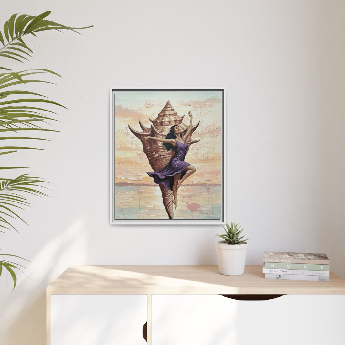 Vibration of the Keys Conch Shell Dancer (Purple)