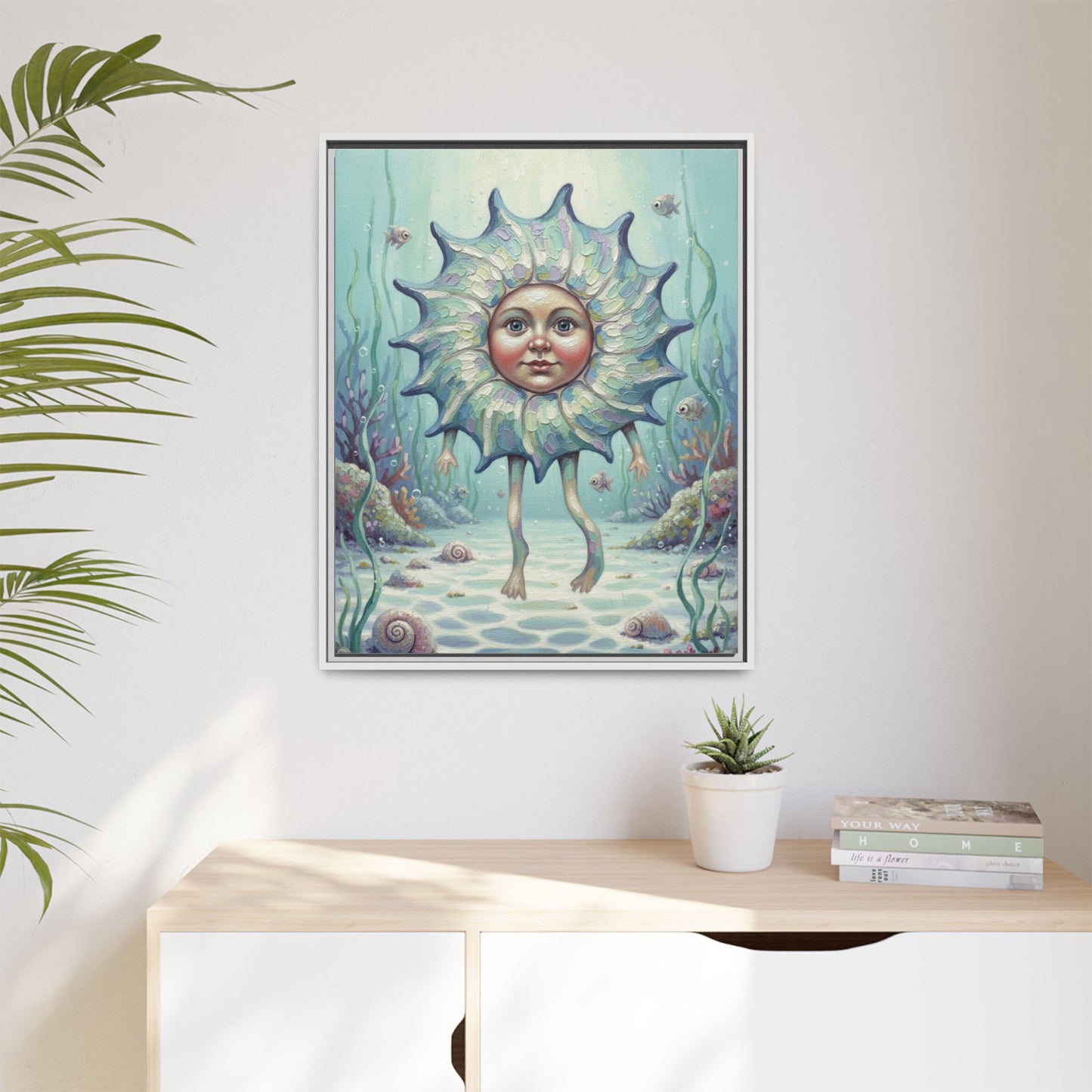 Vibration of the Keys “Baby Conch” Wall Art