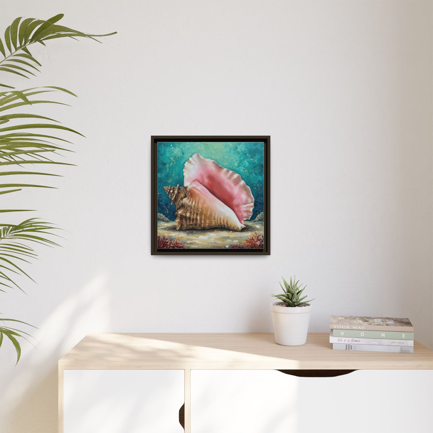 Vibration of the Keys Conch Shell Wall Art