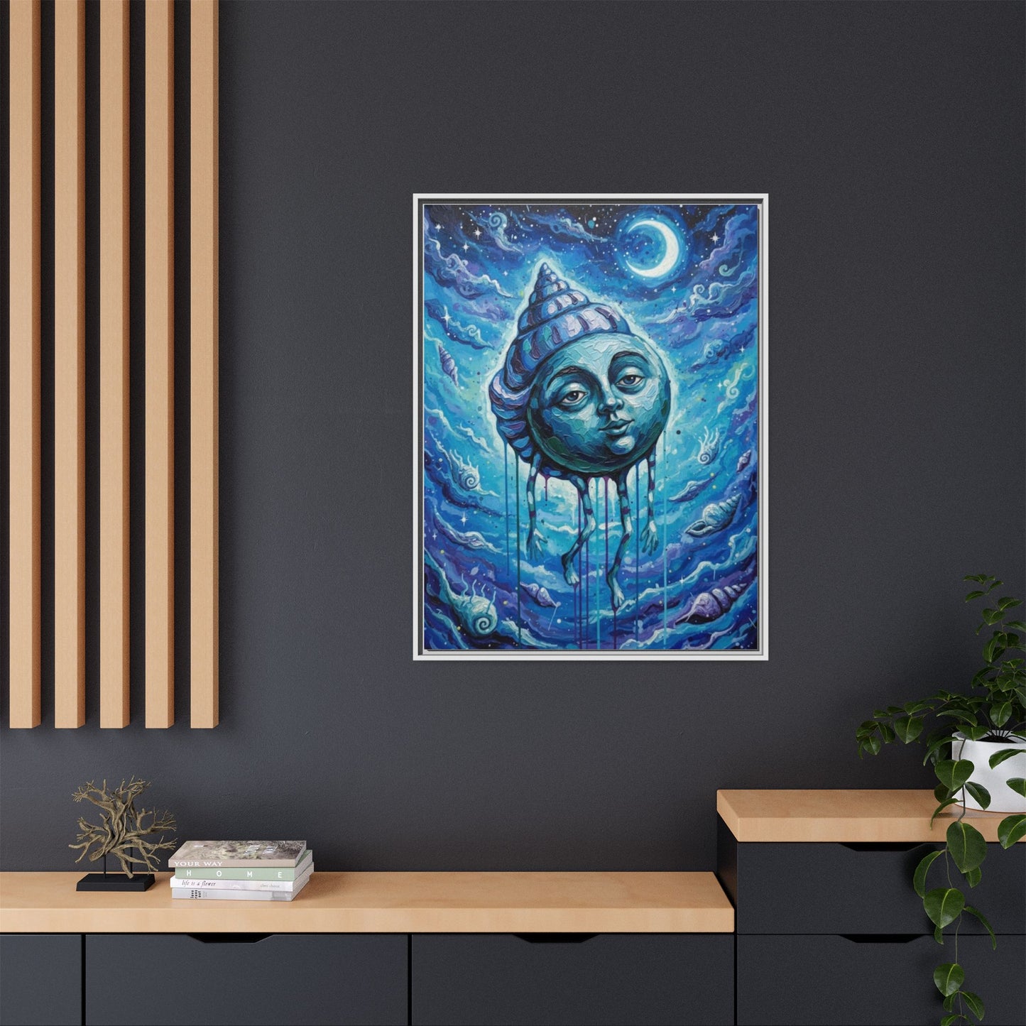 Vibration of the Keys “Conch Dreams” Wall Art