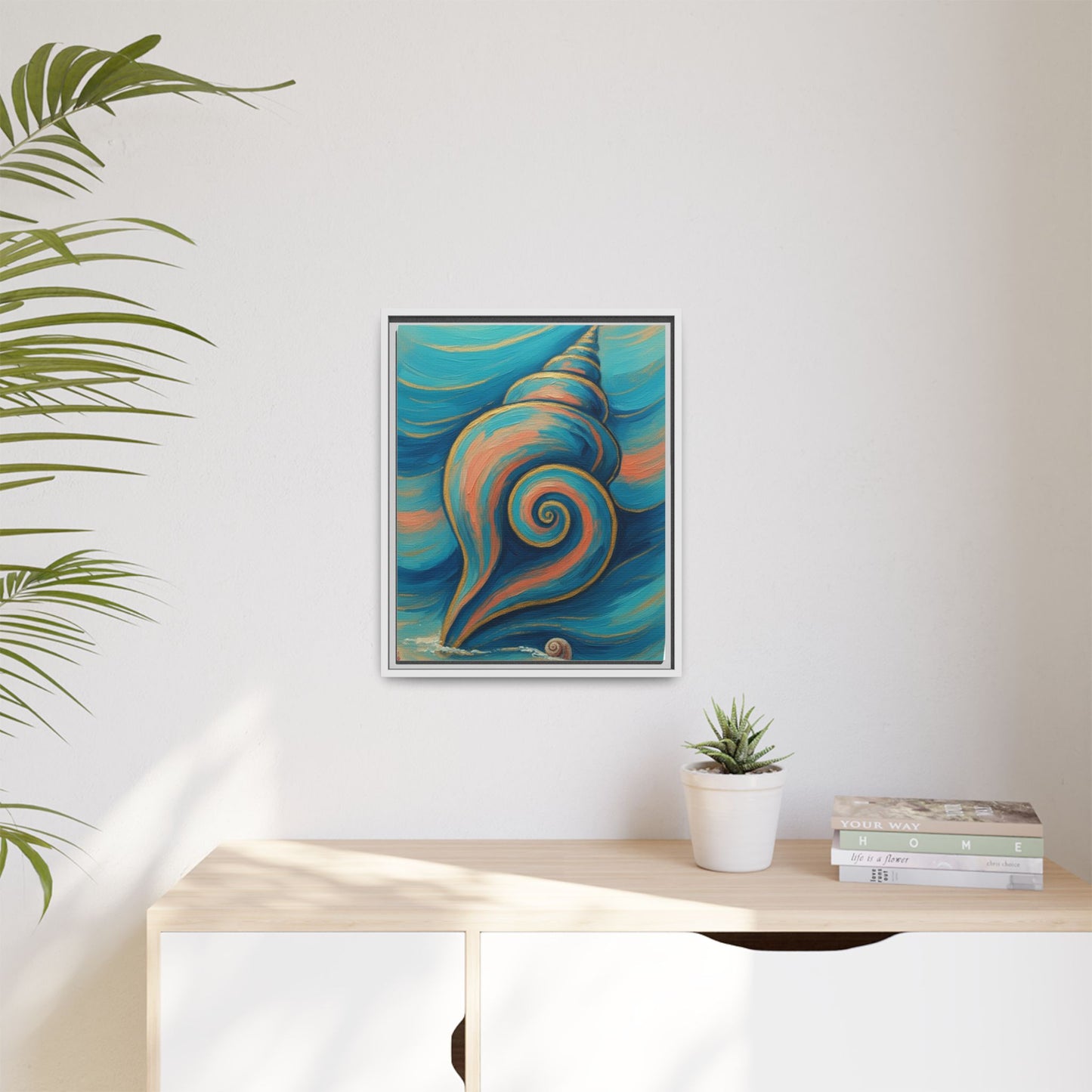 Vibration of the Keys – Colorful Sea Shell Coastal Wall Art