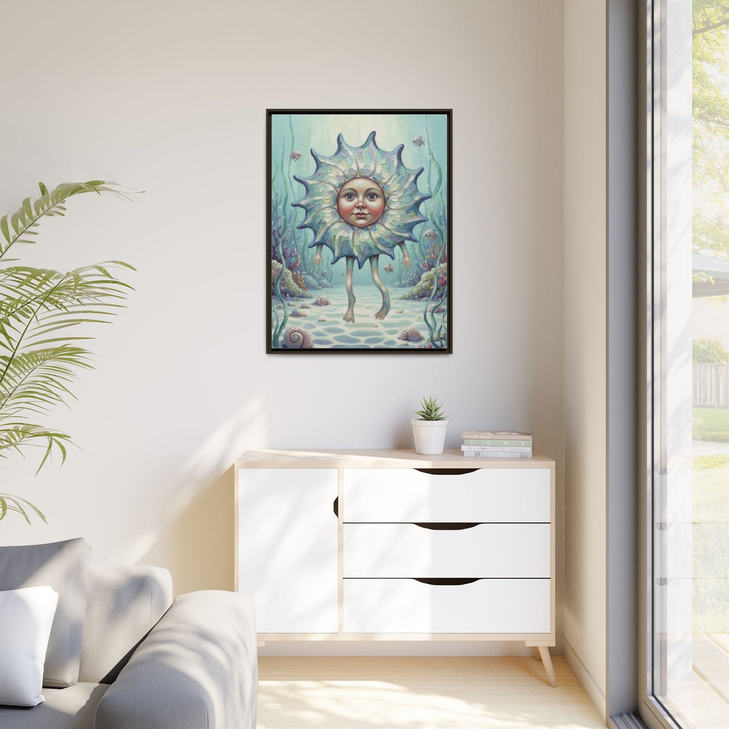 Vibration of the Keys “Baby Conch” Wall Art
