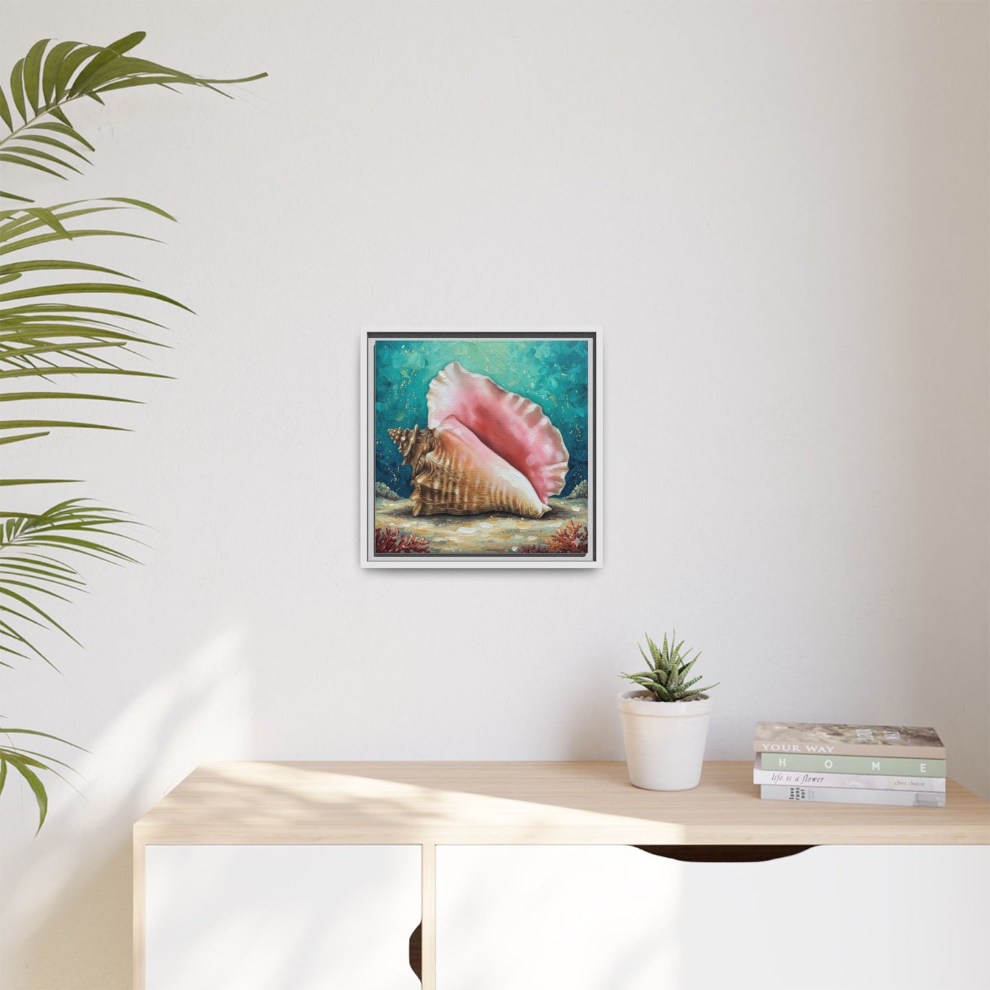 Vibration of the Keys Conch Shell Wall Art