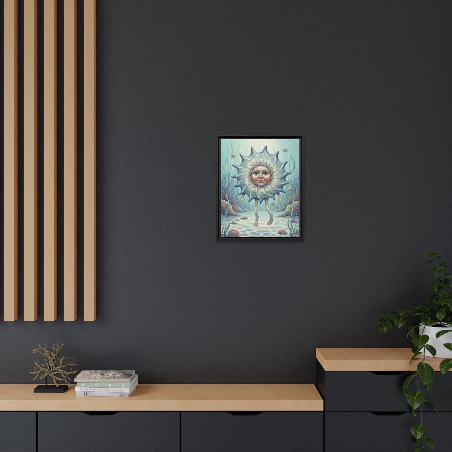 Vibration of the Keys “Baby Conch” Wall Art