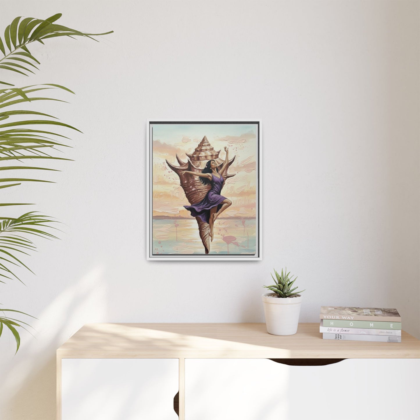 Vibration of the Keys Conch Shell Dancer (Purple)