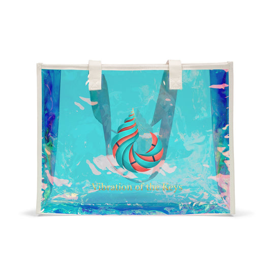 Vibration of the Keys Holographic Beach Tote Bag