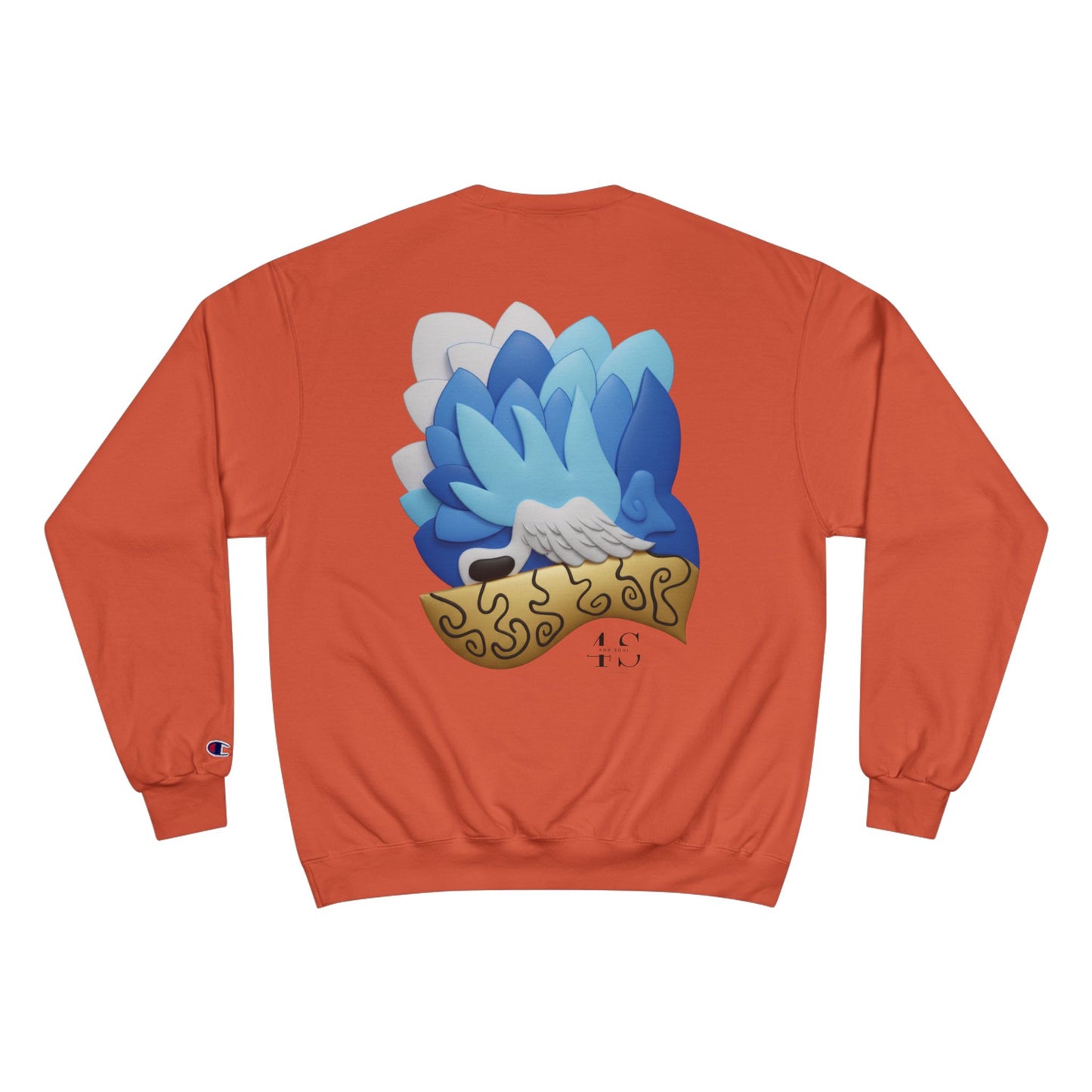 Wholeness — Spiritual Floral Champion Sweatshirt