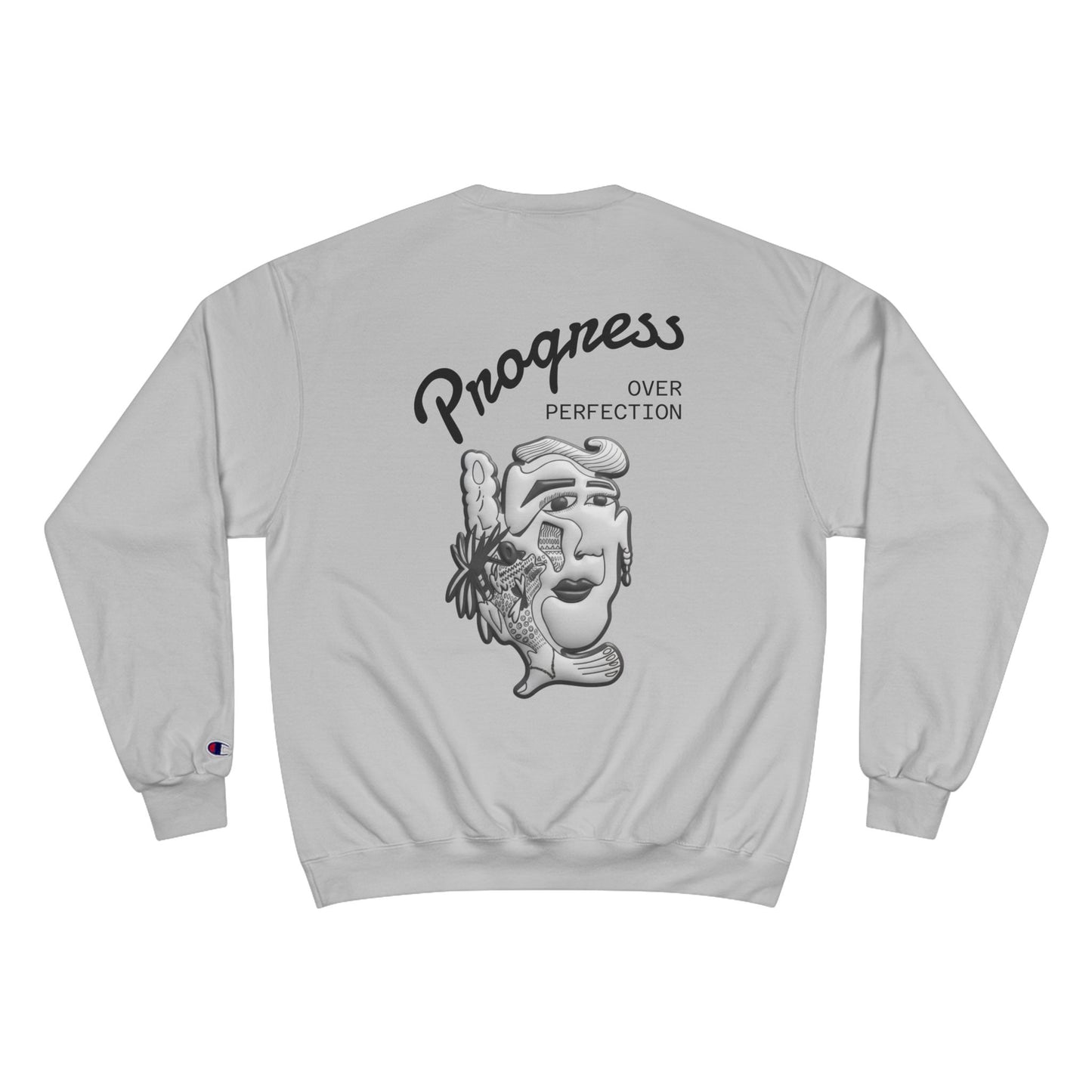 Progress Over Perfection Champion Crewneck