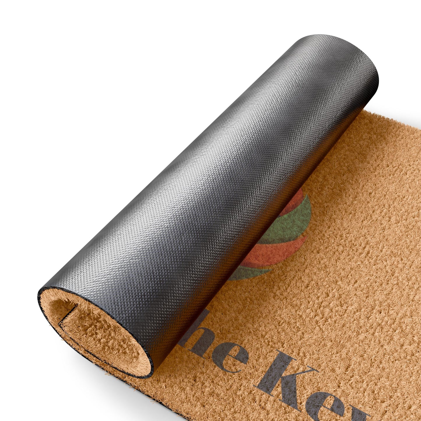 Vibration of the Keys Coir Doormat (Customizable)