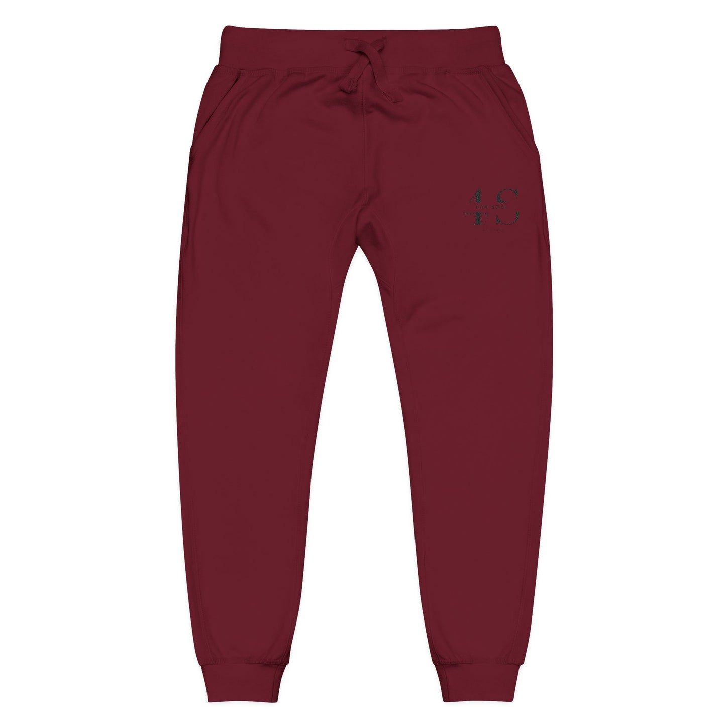 For Soul Embroidered Fleece Sweatpants