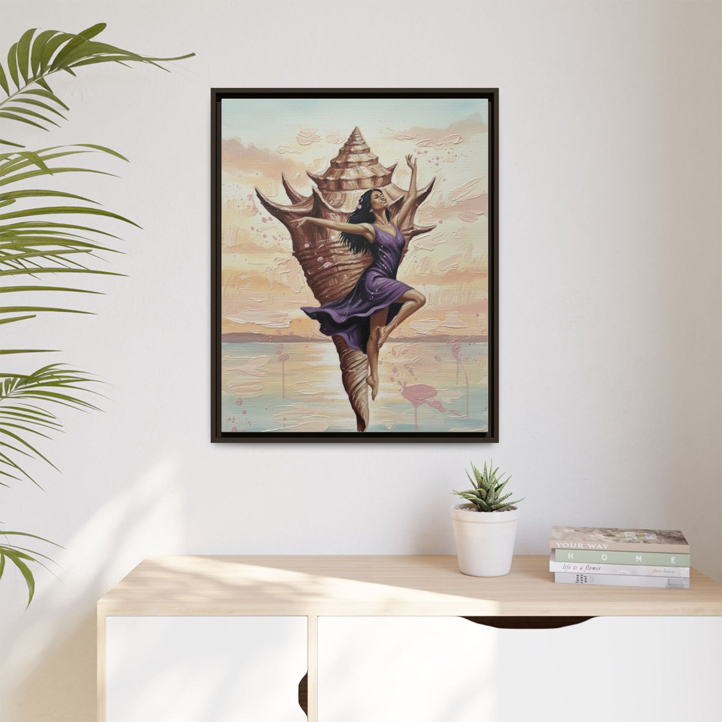 Vibration of the Keys Conch Shell Dancer (Purple)