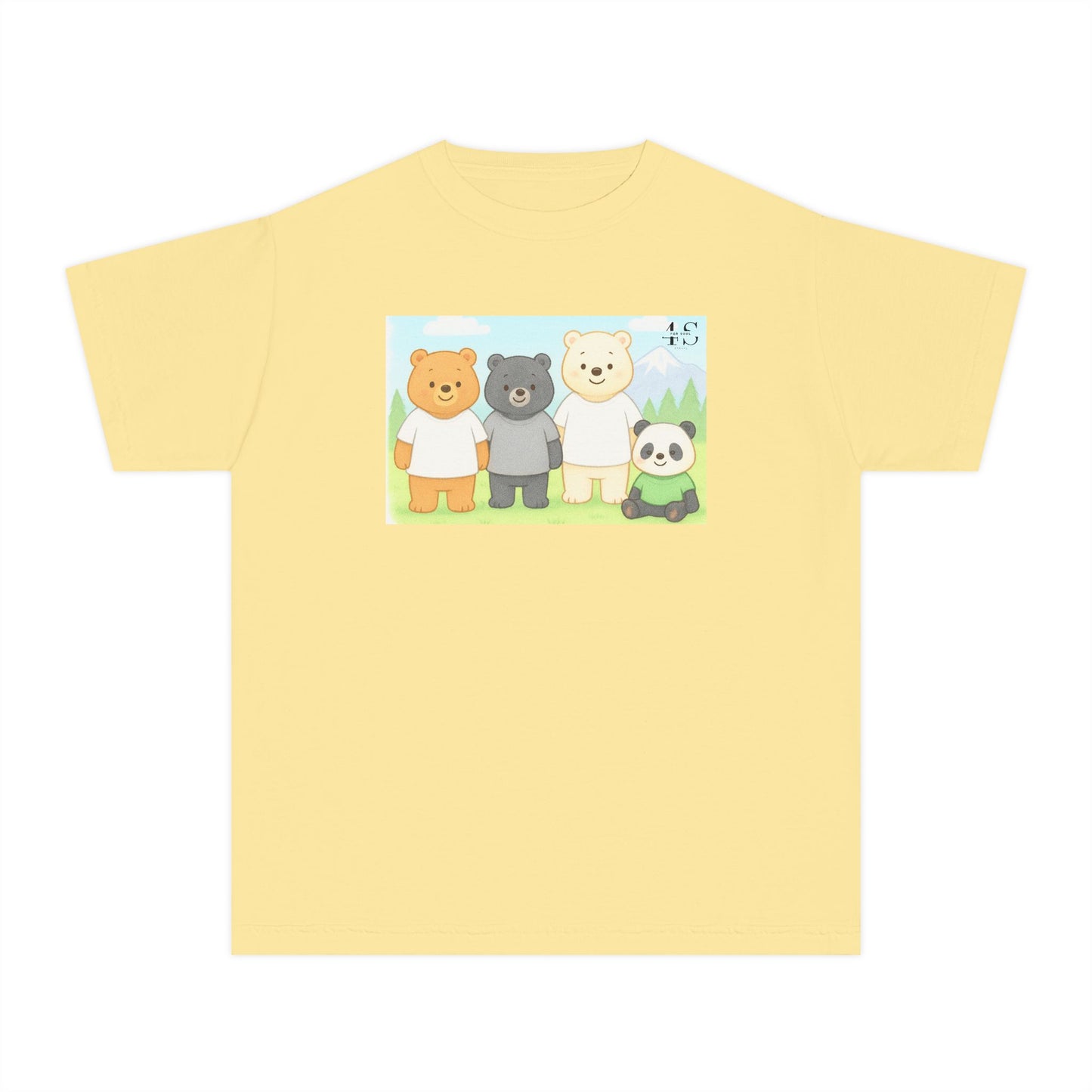 Different Breeds, Same Soul Bear family  Youth T‑Shirt