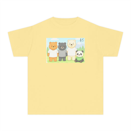 Different Breeds, Same Soul Bear family  Youth T‑Shirt