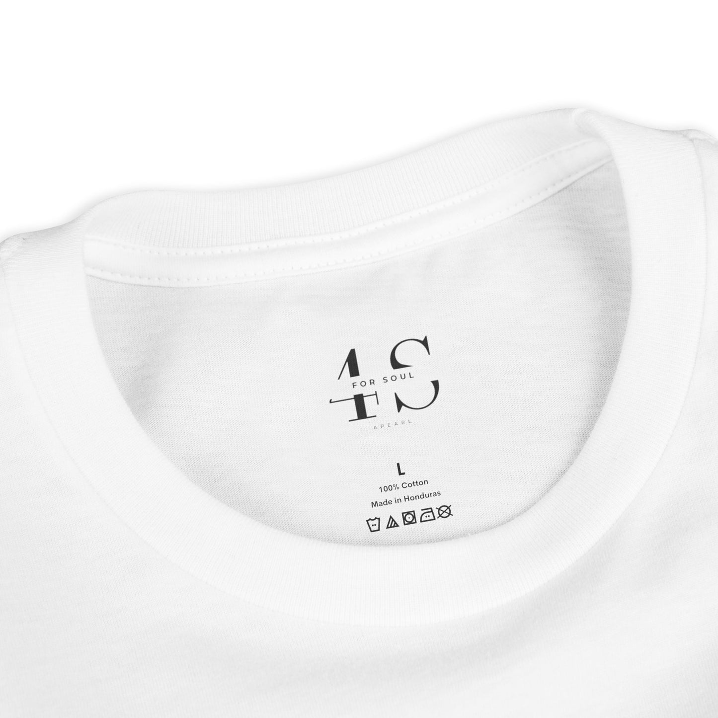 Camiseta juvenil — Camiseta gráfica azul con plumas