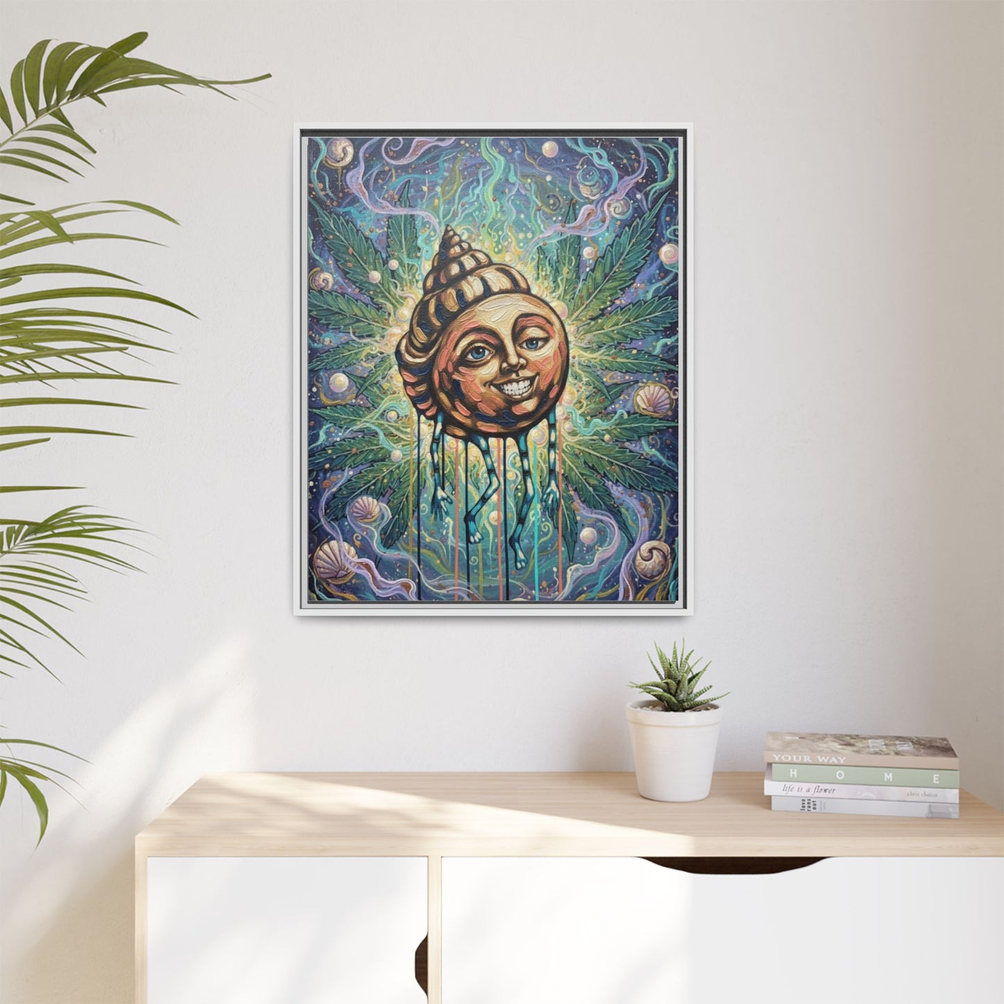 Vibration of the Keys “Legalized Conch” Wall Art
