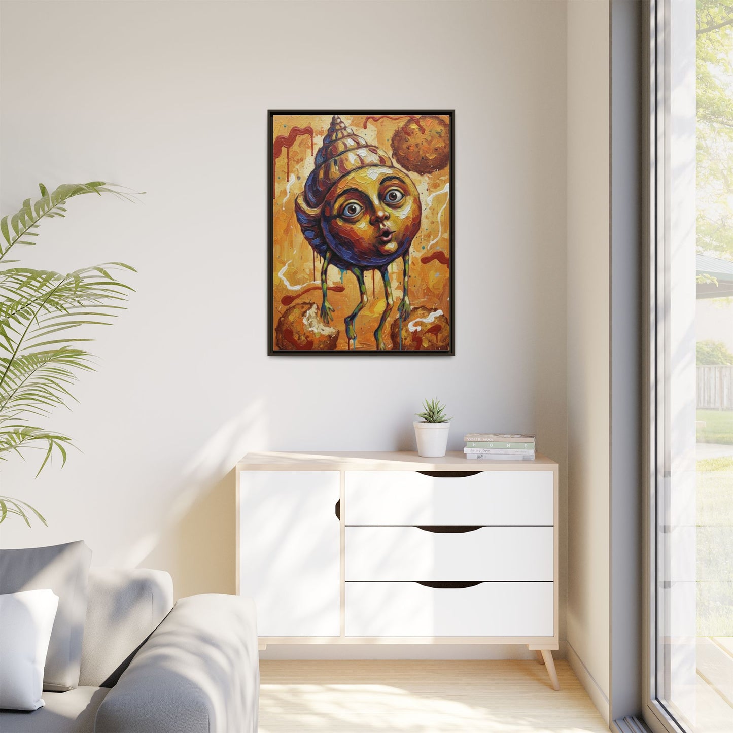 Vibration of the Keys “Conch Fritters” Wall Art