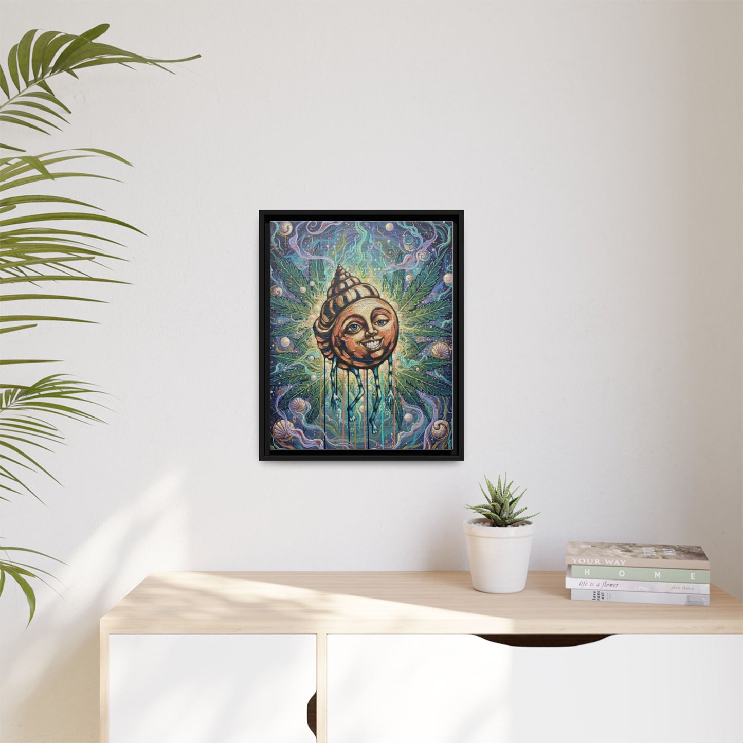 Vibration of the Keys “Legalized Conch” Wall Art