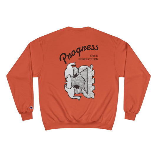Progress Over Perfection Champion Crewneck