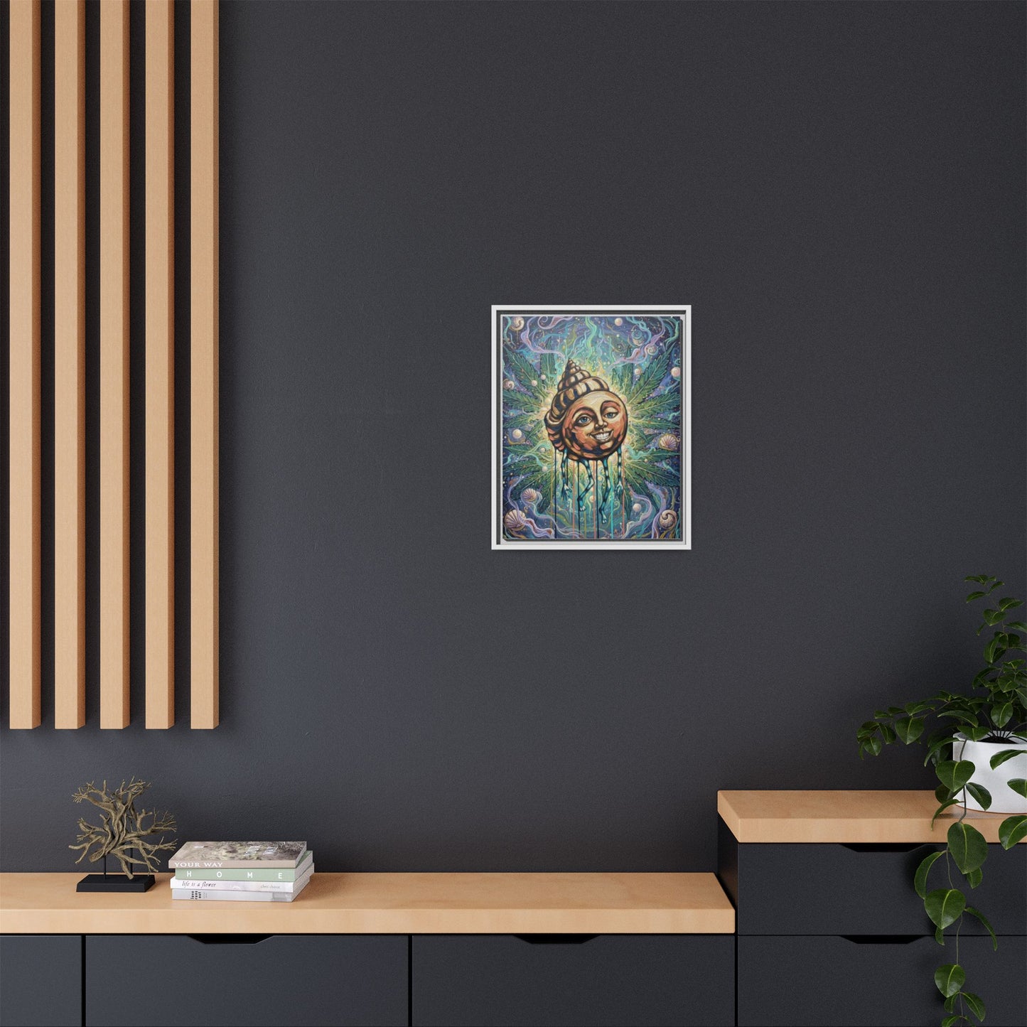 Vibration of the Keys “Legalized Conch” Wall Art
