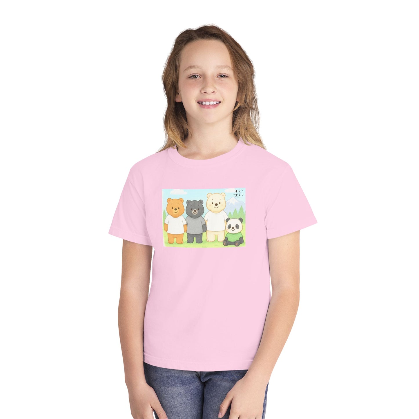 Different Breeds, Same Soul Bear family  Youth T‑Shirt