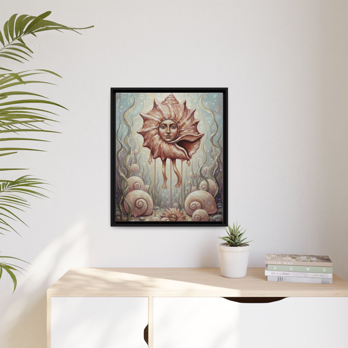Vibration of the Keys “Mother Conch” Wall Art
