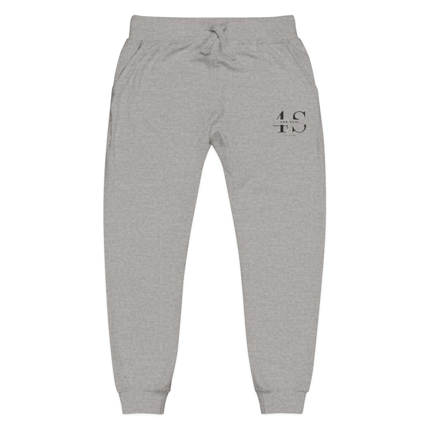 For Soul Embroidered Fleece Sweatpants