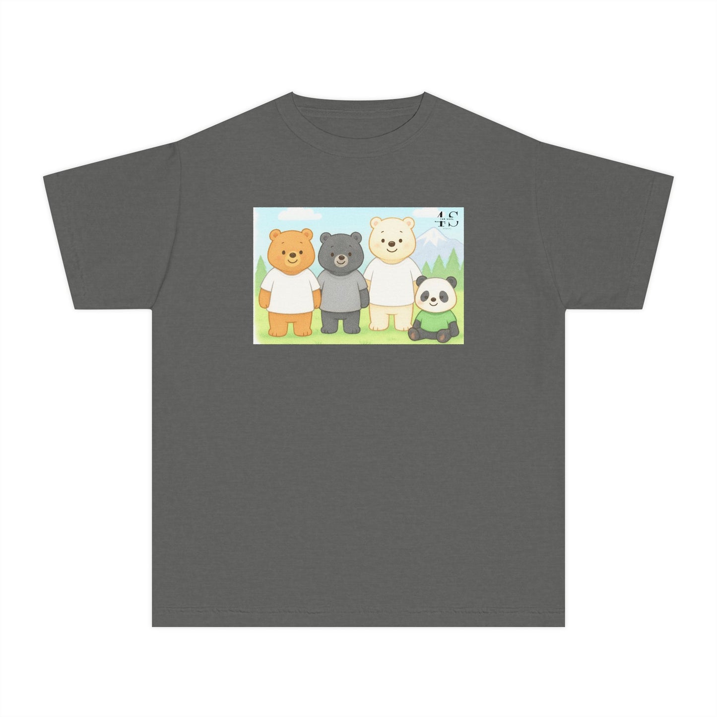 Different Breeds, Same Soul Bear family  Youth T‑Shirt