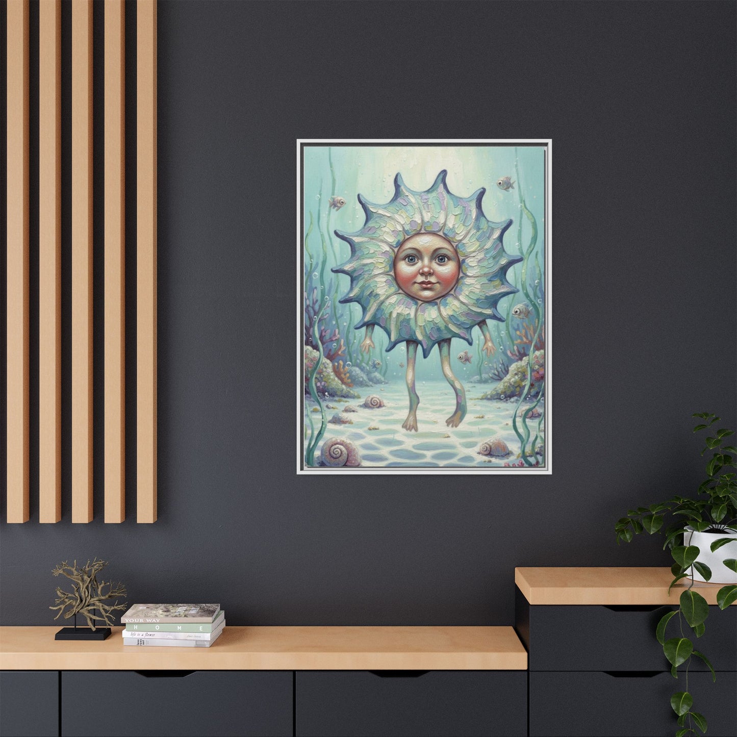 Vibration of the Keys “Baby Conch” Wall Art