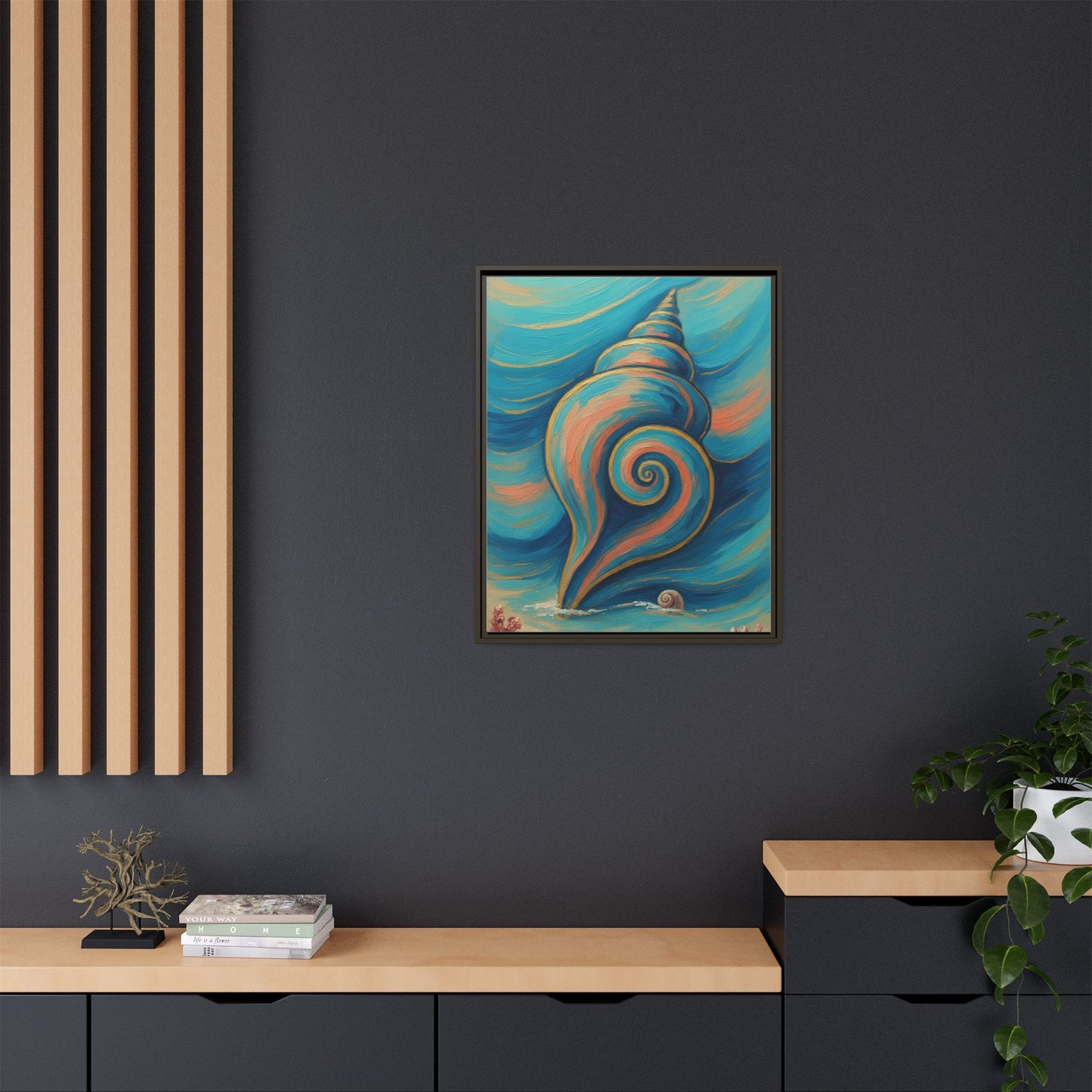 Vibration of the Keys – Colorful Sea Shell Coastal Wall Art
