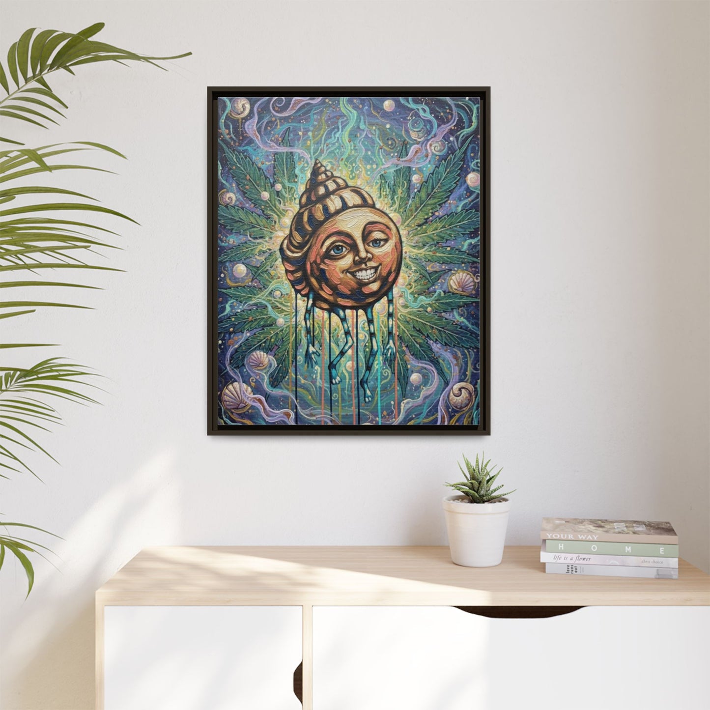 Vibration of the Keys “Legalized Conch” Wall Art
