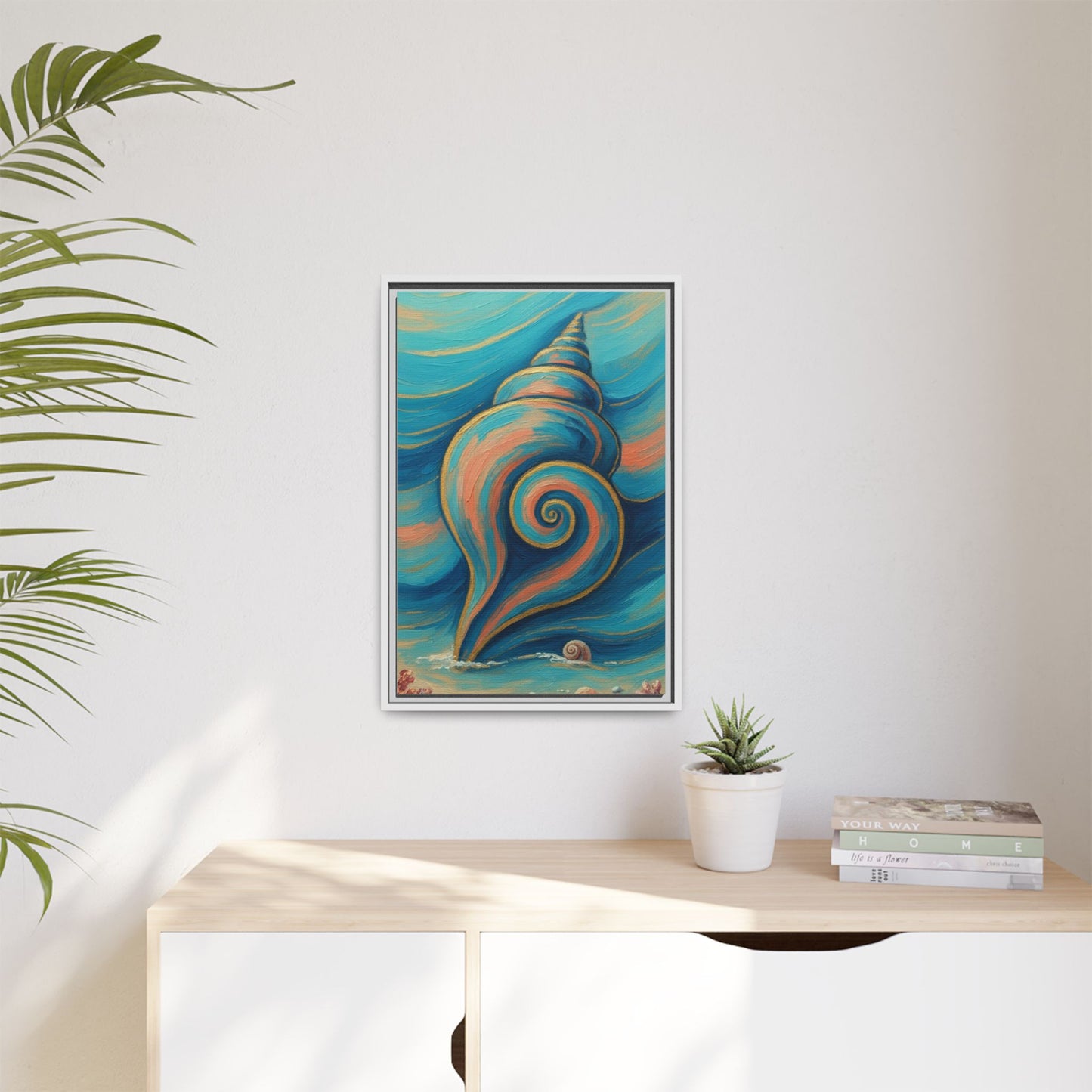 Vibration of the Keys – Colorful Sea Shell Coastal Wall Art