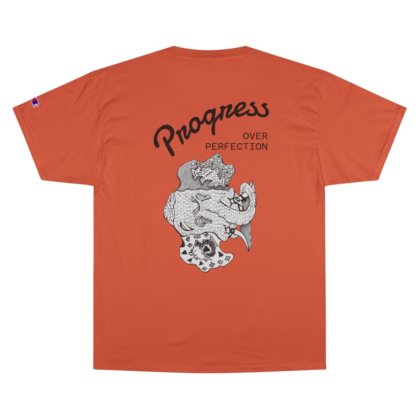 Progress Over Perfection Champion T-Shirt