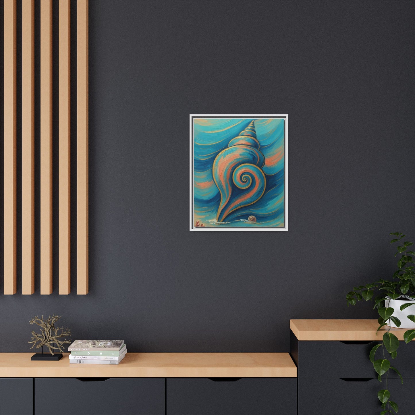 Vibration of the Keys – Colorful Sea Shell Coastal Wall Art