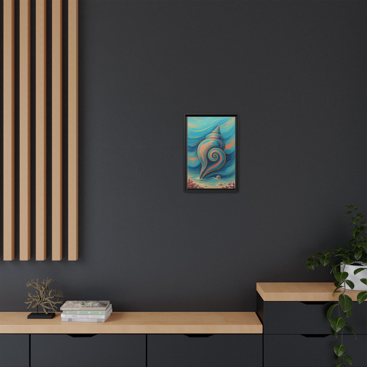 Vibration of the Keys – Colorful Sea Shell Coastal Wall Art