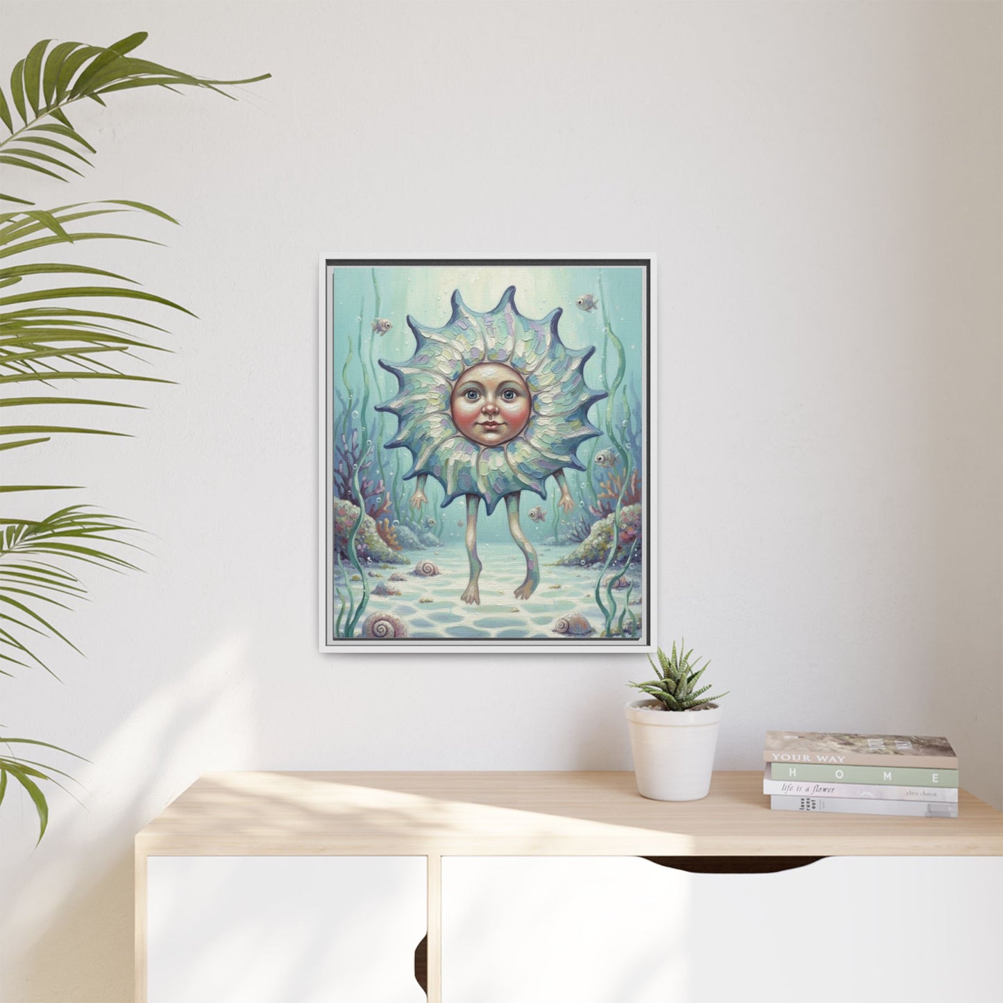 Vibration of the Keys “Baby Conch” Wall Art