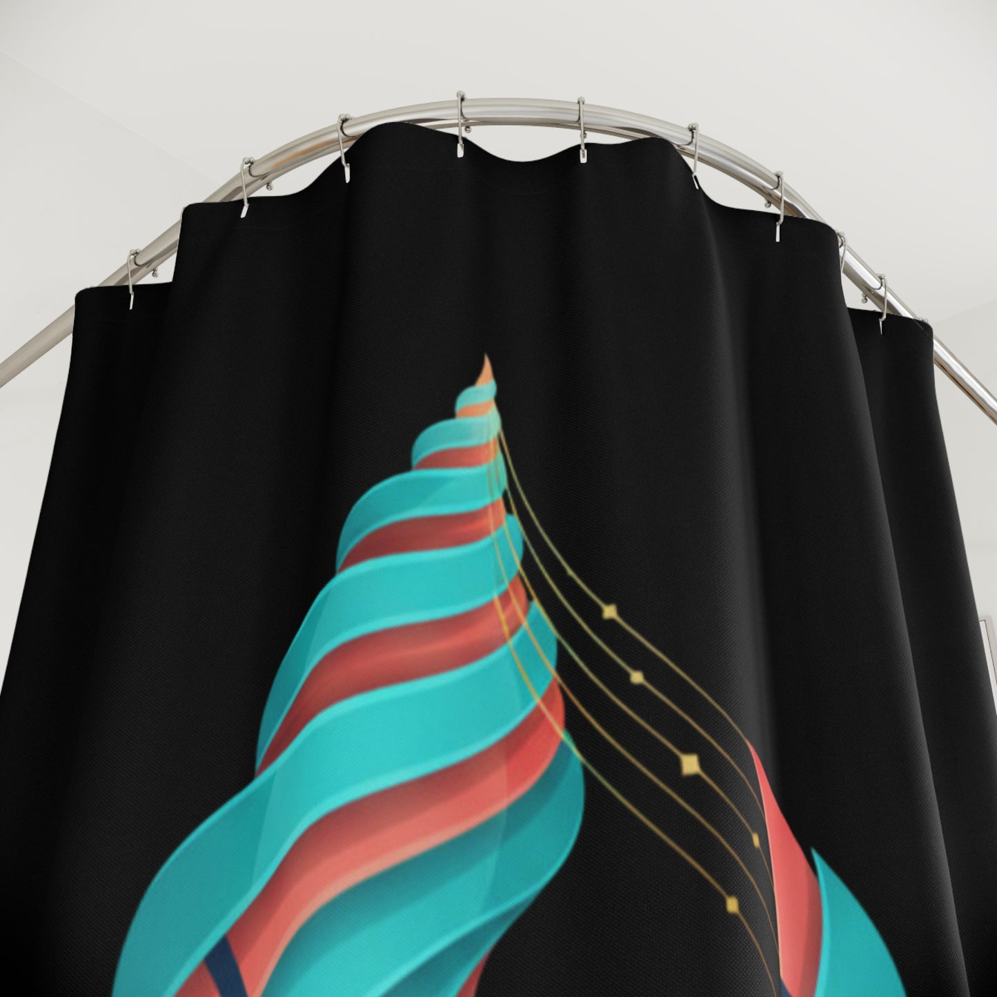 Vibration of the Keys Shower Curtain