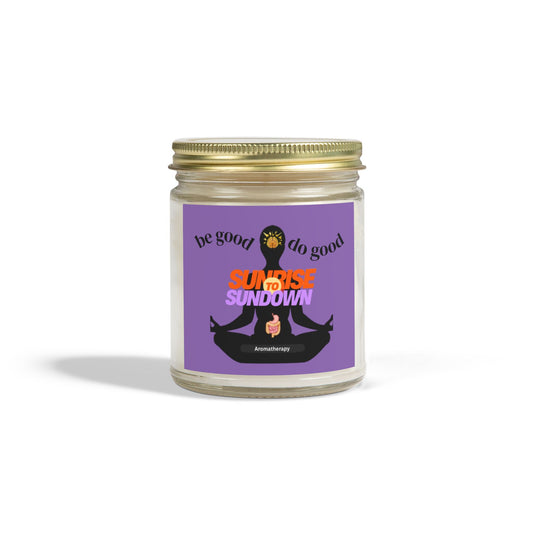 Scented Candle — “Sunrise to Sundown” (4oz & 9oz)