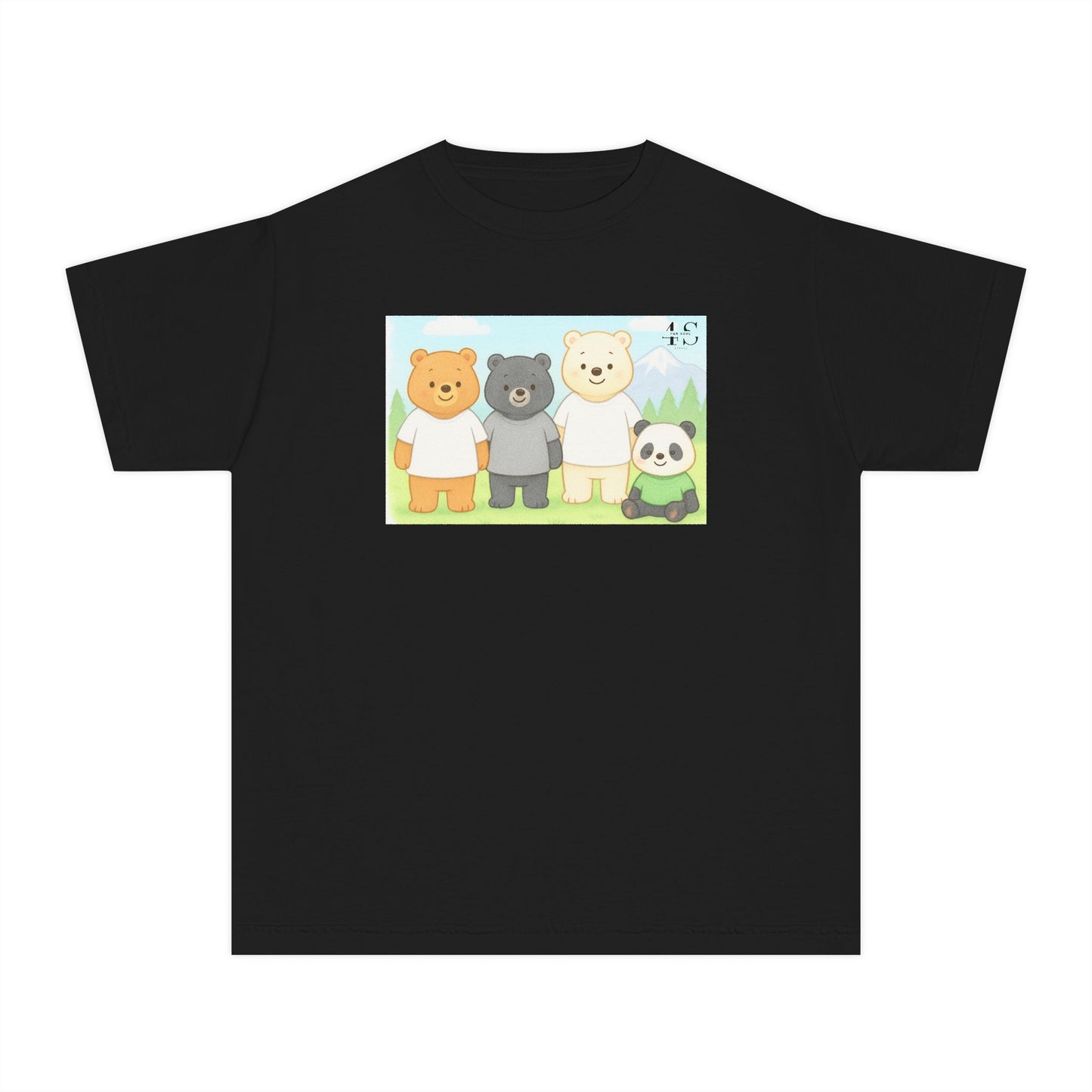 Different Breeds, Same Soul Bear family  Youth T‑Shirt