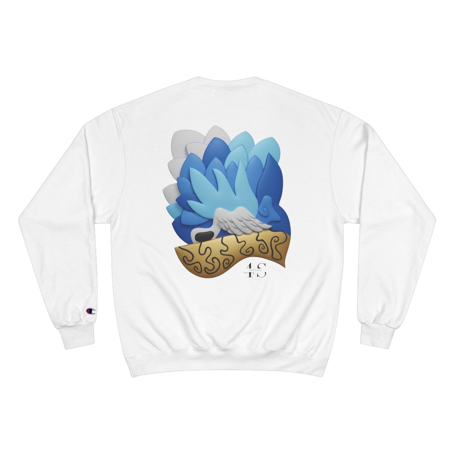 Wholeness — Spiritual Floral Champion Sweatshirt