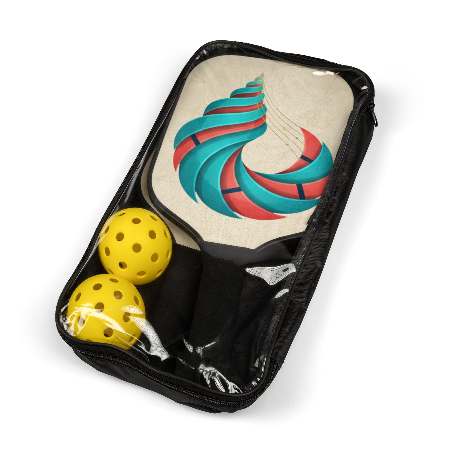 Customizable Pickleball Paddle Set (2 Paddles + Balls)