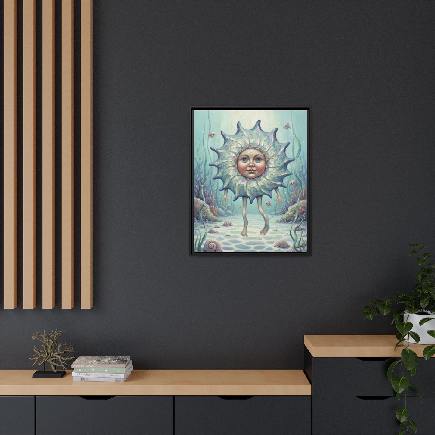 Vibration of the Keys “Baby Conch” Wall Art