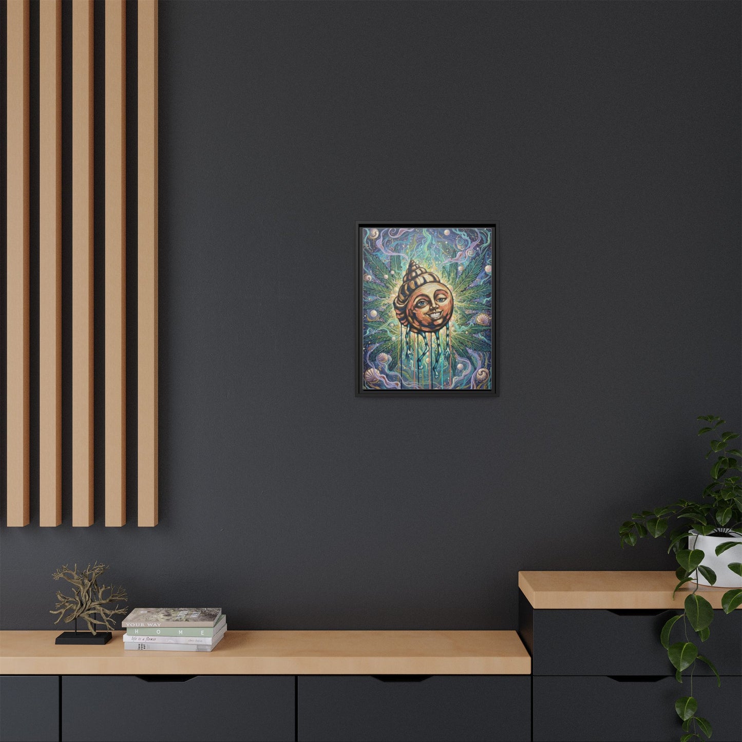 Vibration of the Keys “Legalized Conch” Wall Art